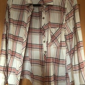 Maurice’s plaid button up